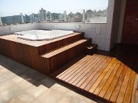 Deck madeira para SPA